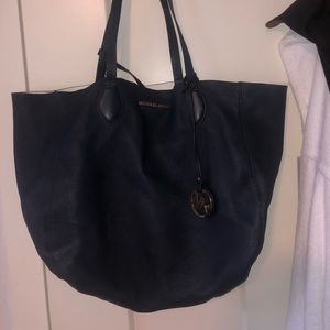 Michael Kors leather reversible tote bag